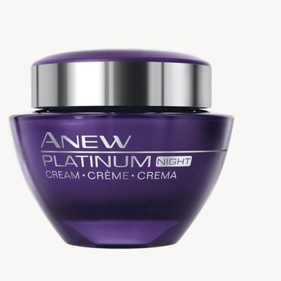 Avon ANEW Platinum Night Cream Intense Hydration Youthful Glow 1.7 oz NEW - Picture 2 of 5
